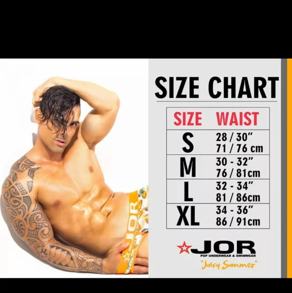 Men's JOR Blue Athletic Sport Thong - Small - Picture 3 of 4